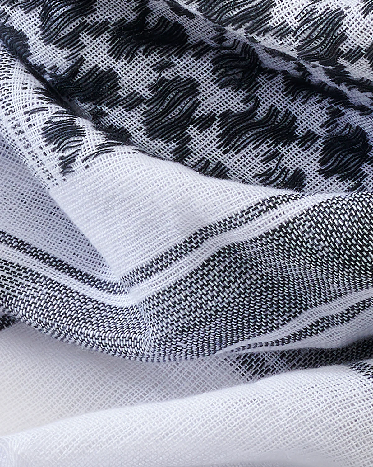Shemag huivi - Valkoinen - Image 2