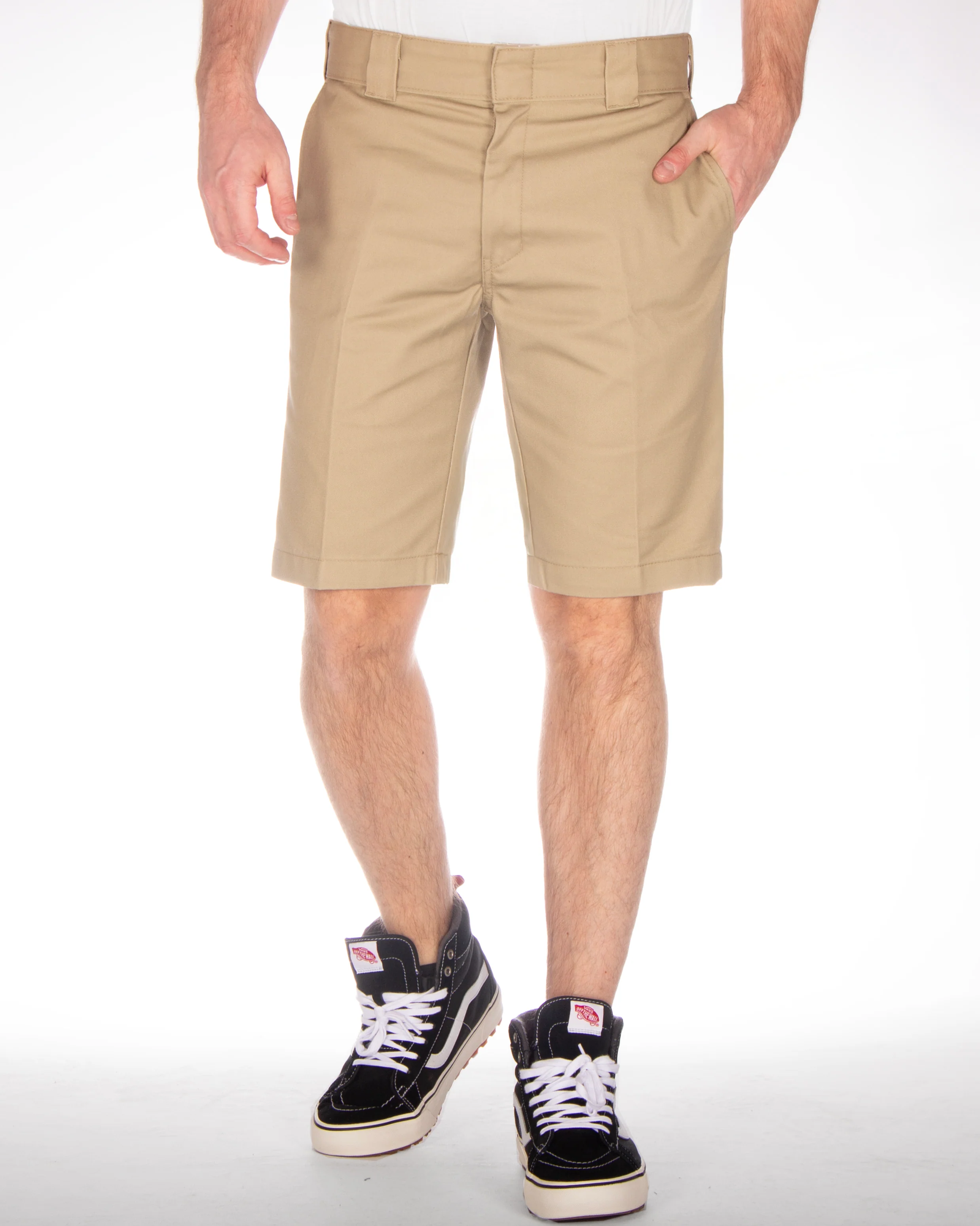 Slim fit Work shortsit - Khaki
