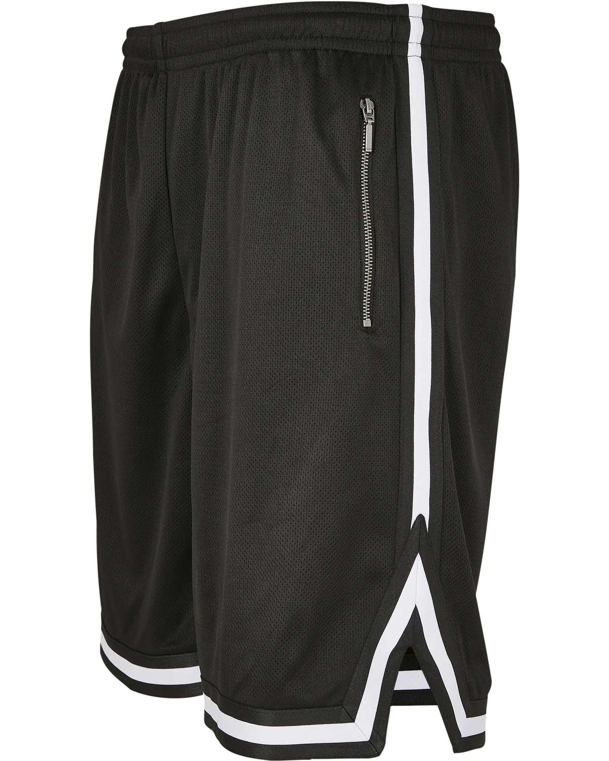 Stripe mesh shortsit - Musta/Valkoinen - Image 6
