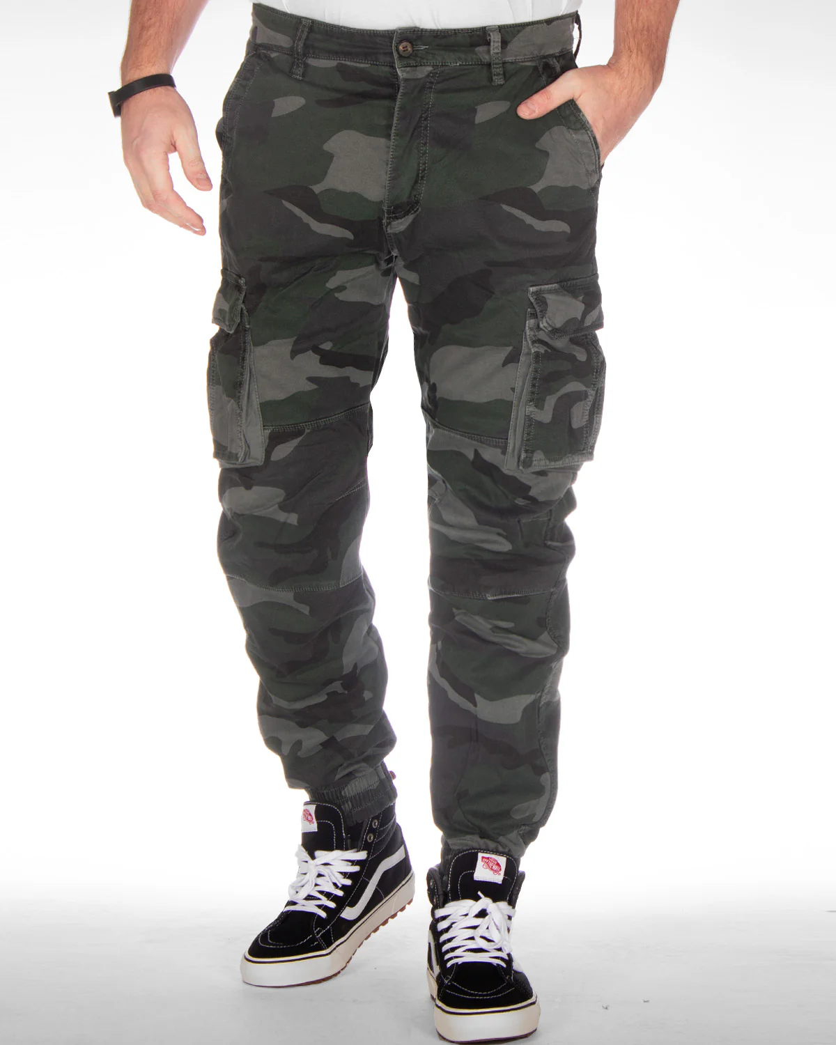 Sutton Thermo reisitaskuhousut - Harmaa camo