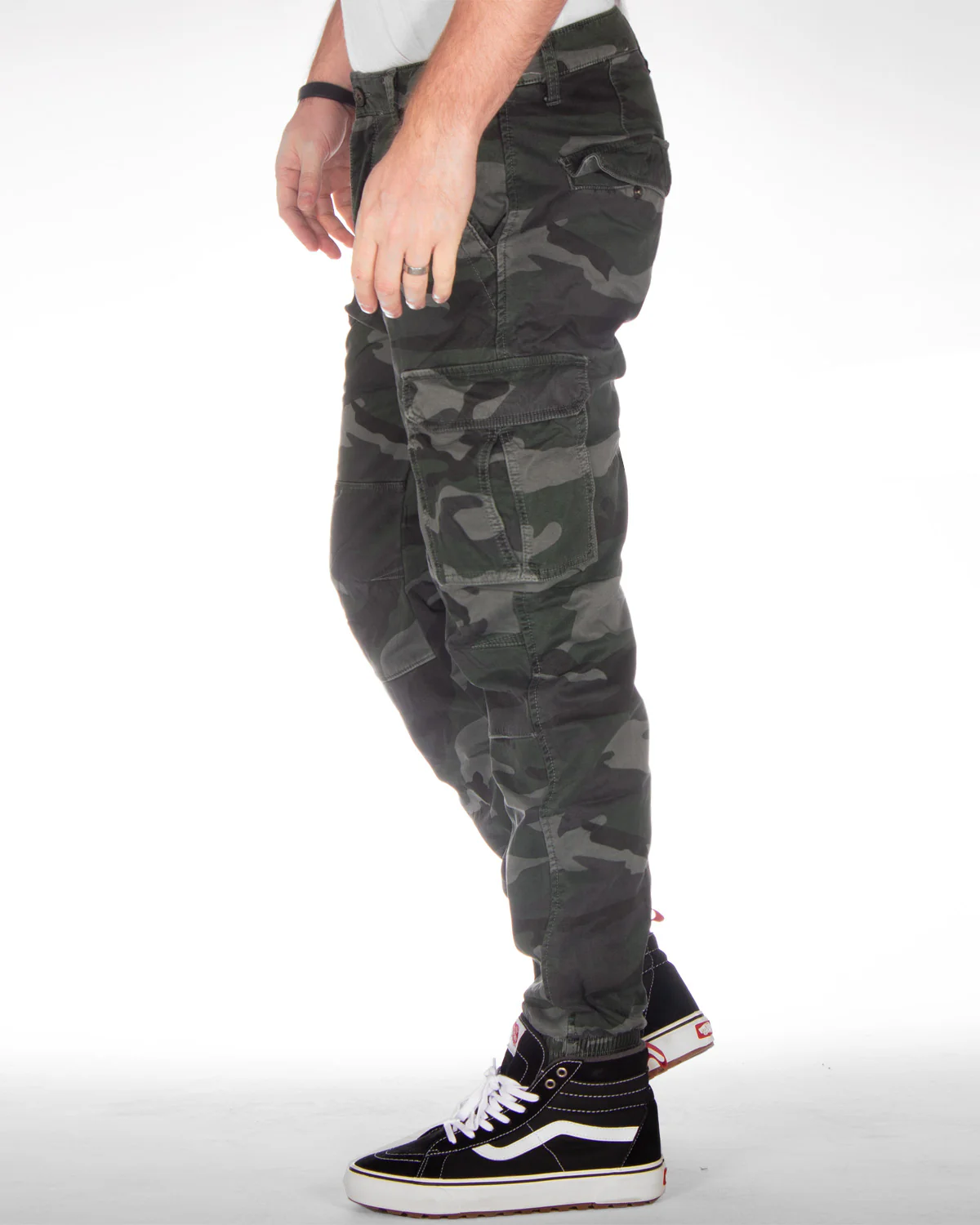 Sutton Thermo reisitaskuhousut - Harmaa camo - Image 3