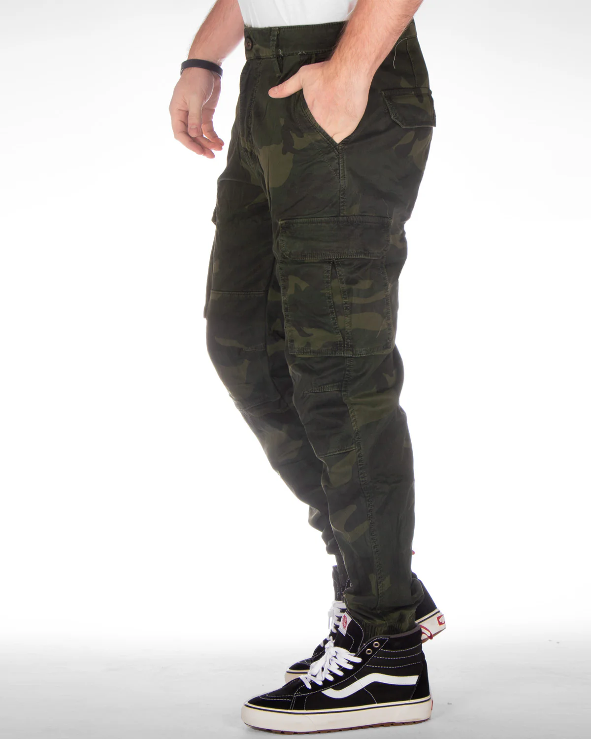 Sutton Thermo reisitaskuhousut - Vihreä camo - Image 3