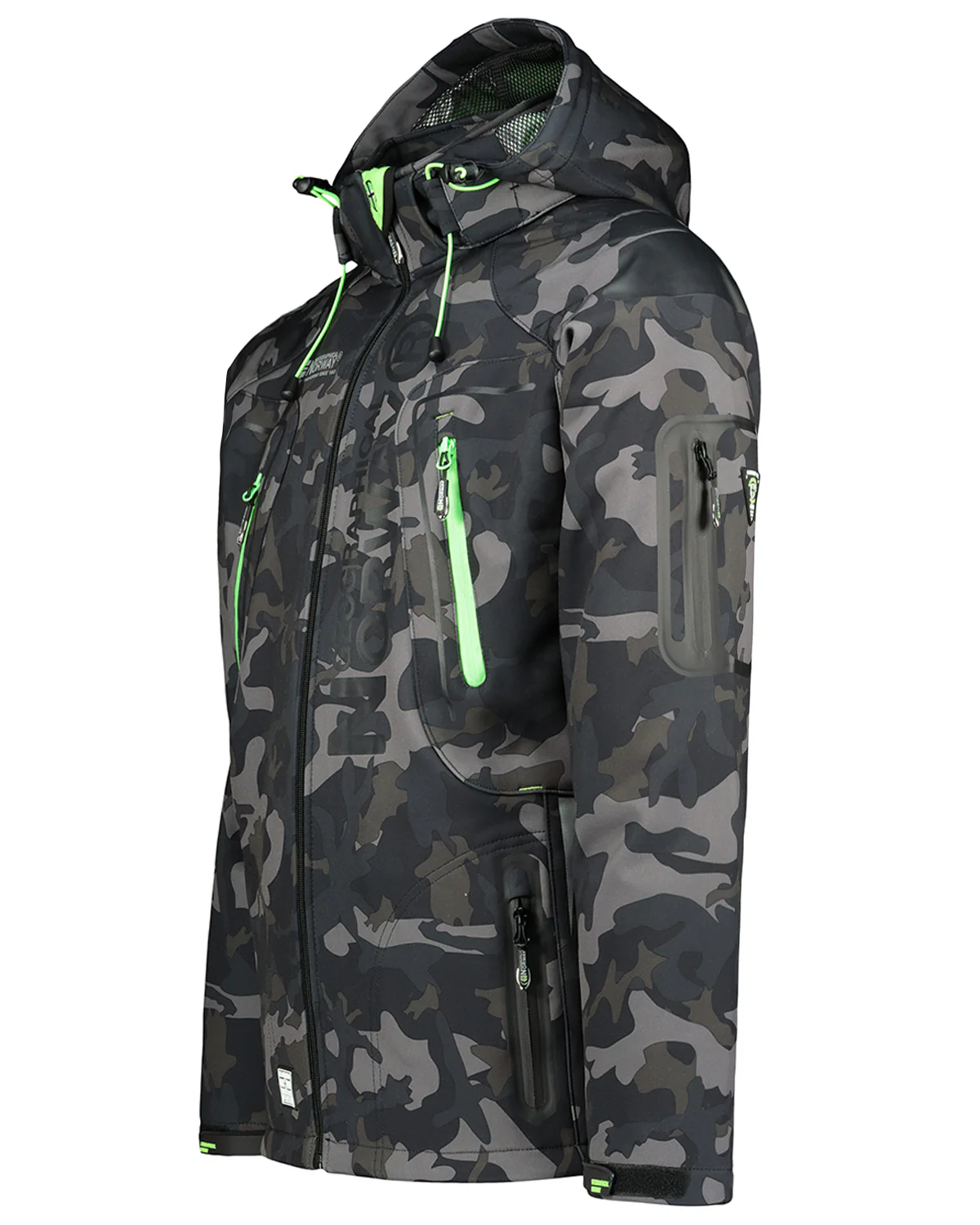 Techno softshelltakki - Camo/Vihreä - Image 2