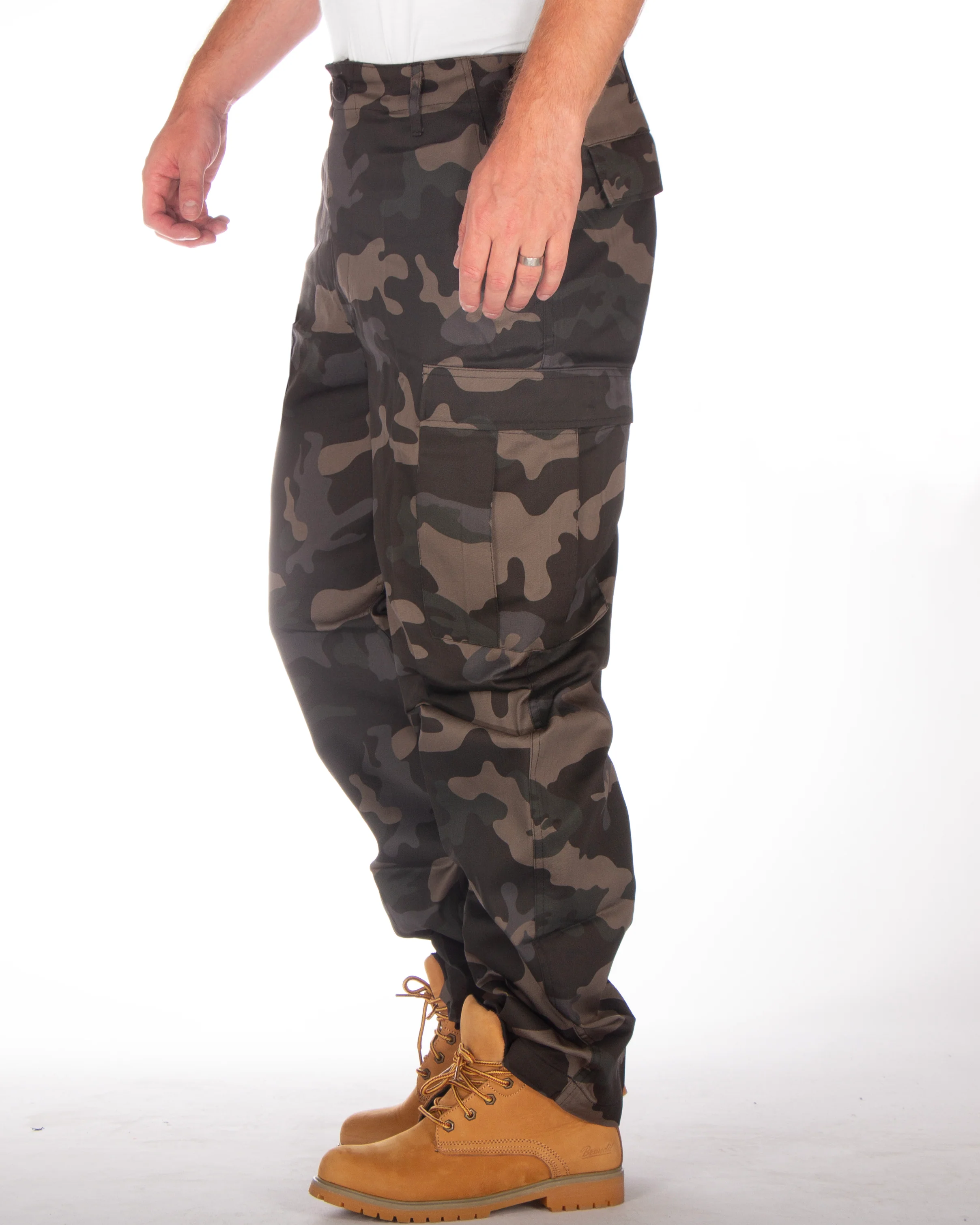 US Ranger reisitaskuhousut - Tumma camo - Image 2