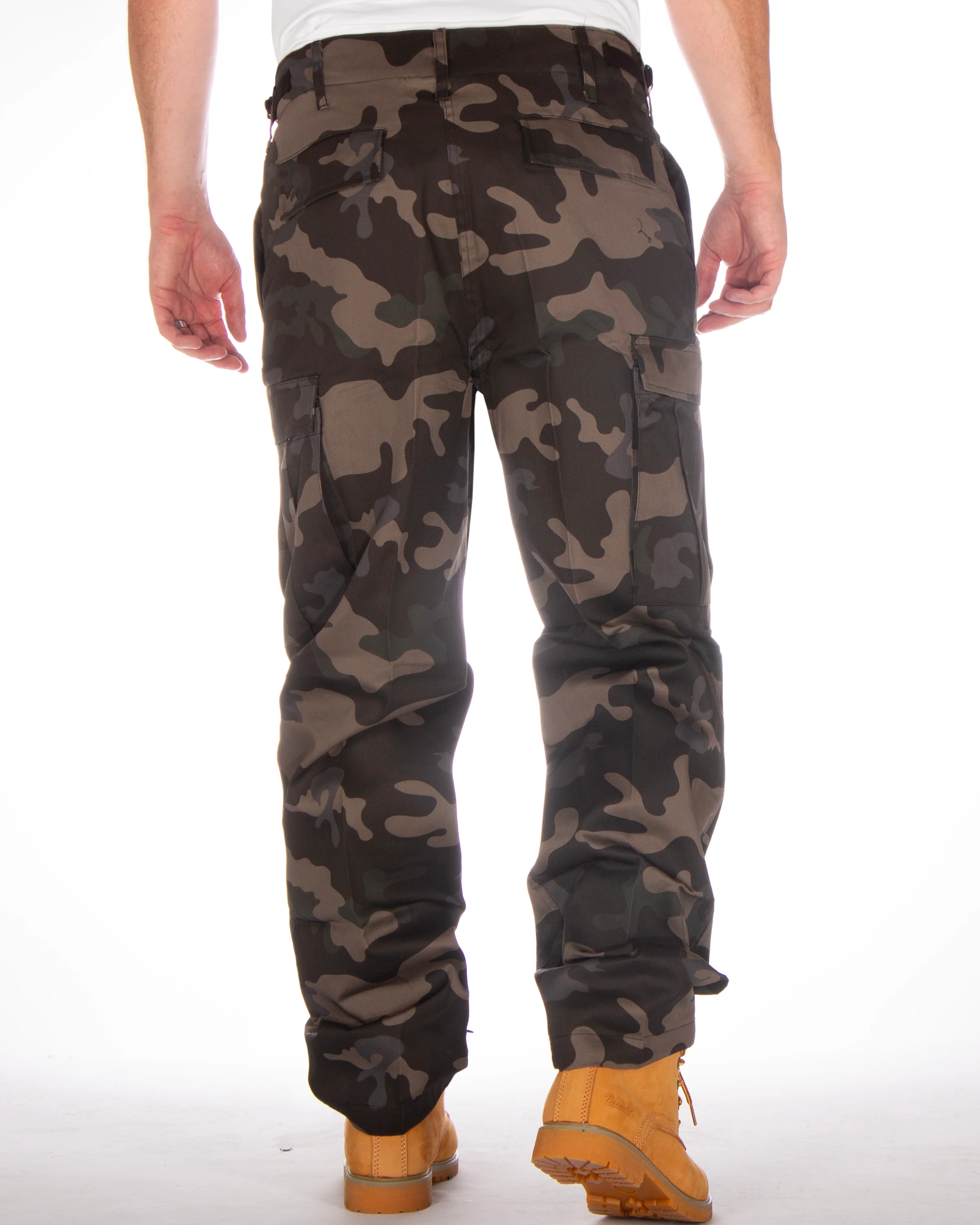 US Ranger reisitaskuhousut - Tumma camo - Image 3