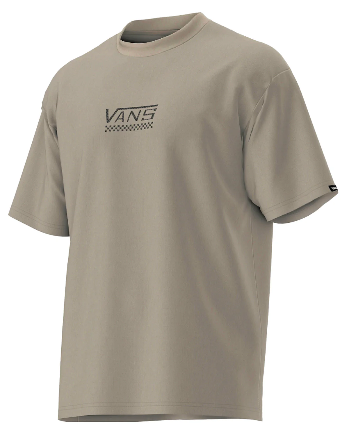 Vans Check Oversize t-paita - Beige