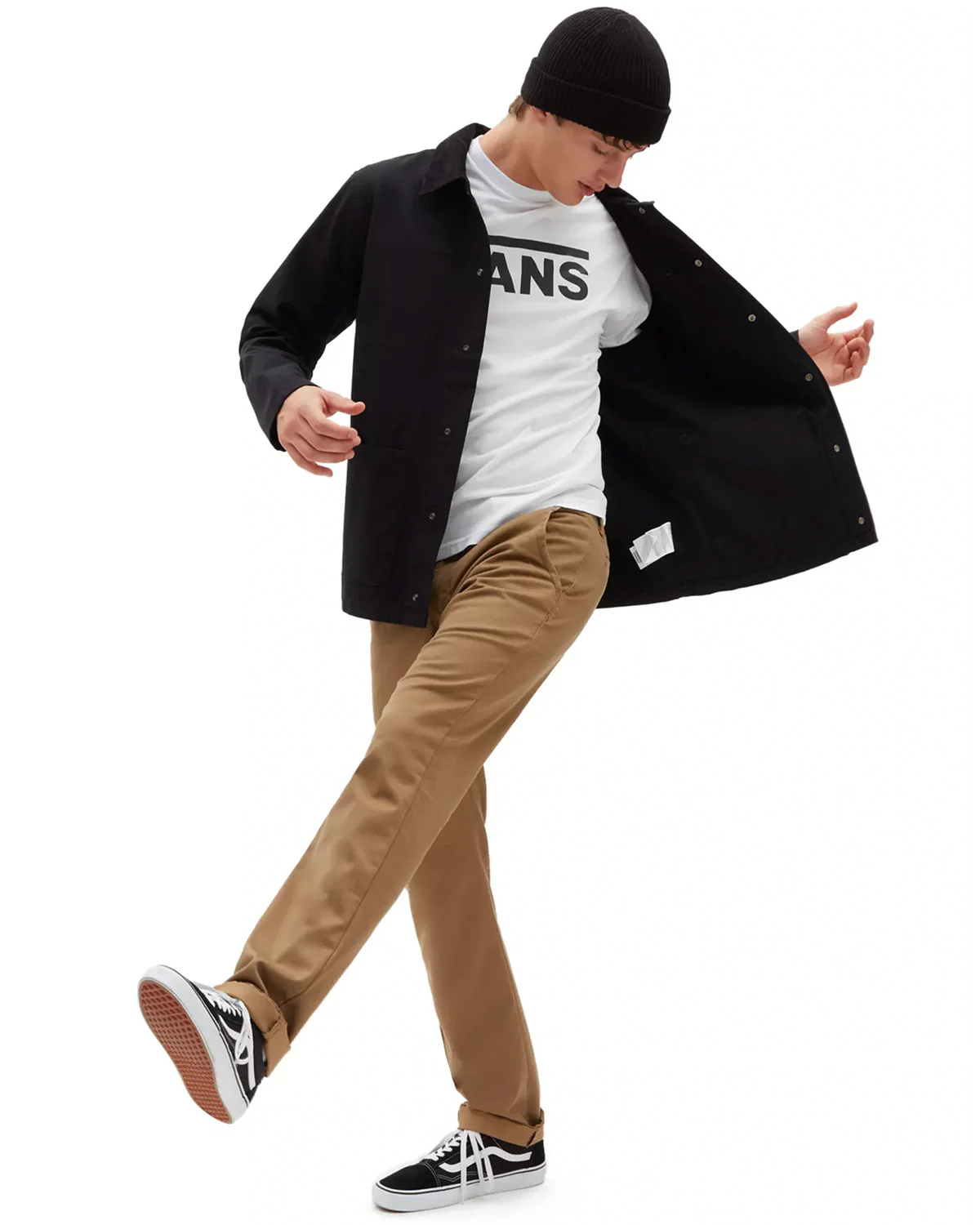 Vans Classic pitkähihainen - Valkoinen - Image 2