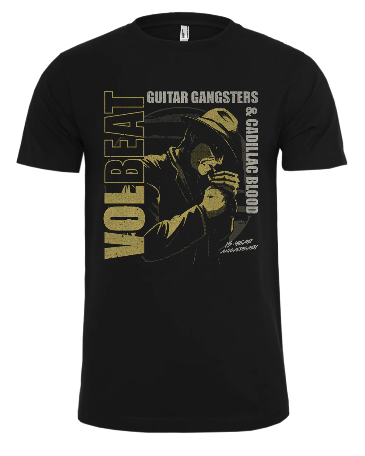 Volbeat - Guitar & Gangsters t-paita - Musta