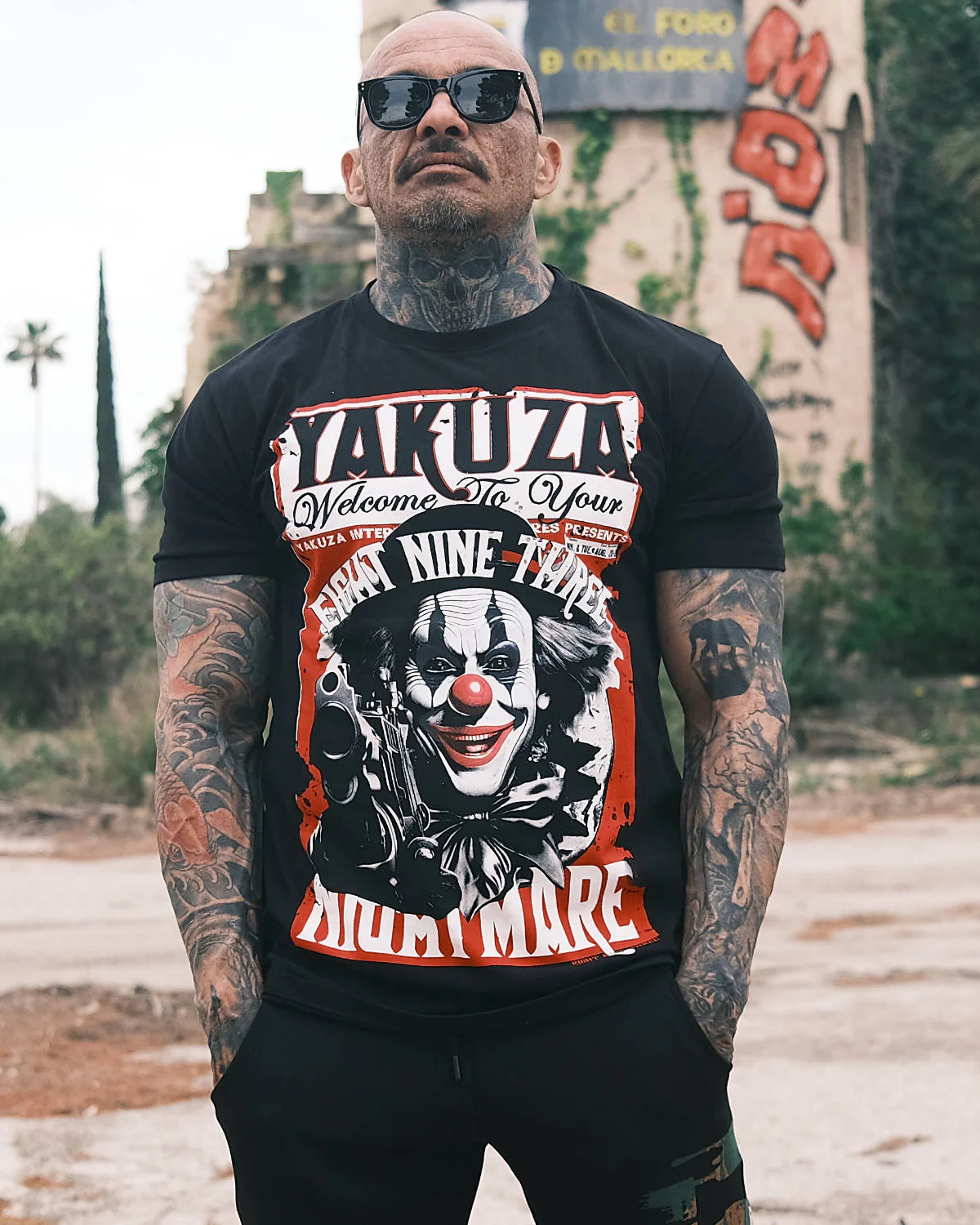 Welcome t-paita - Musta