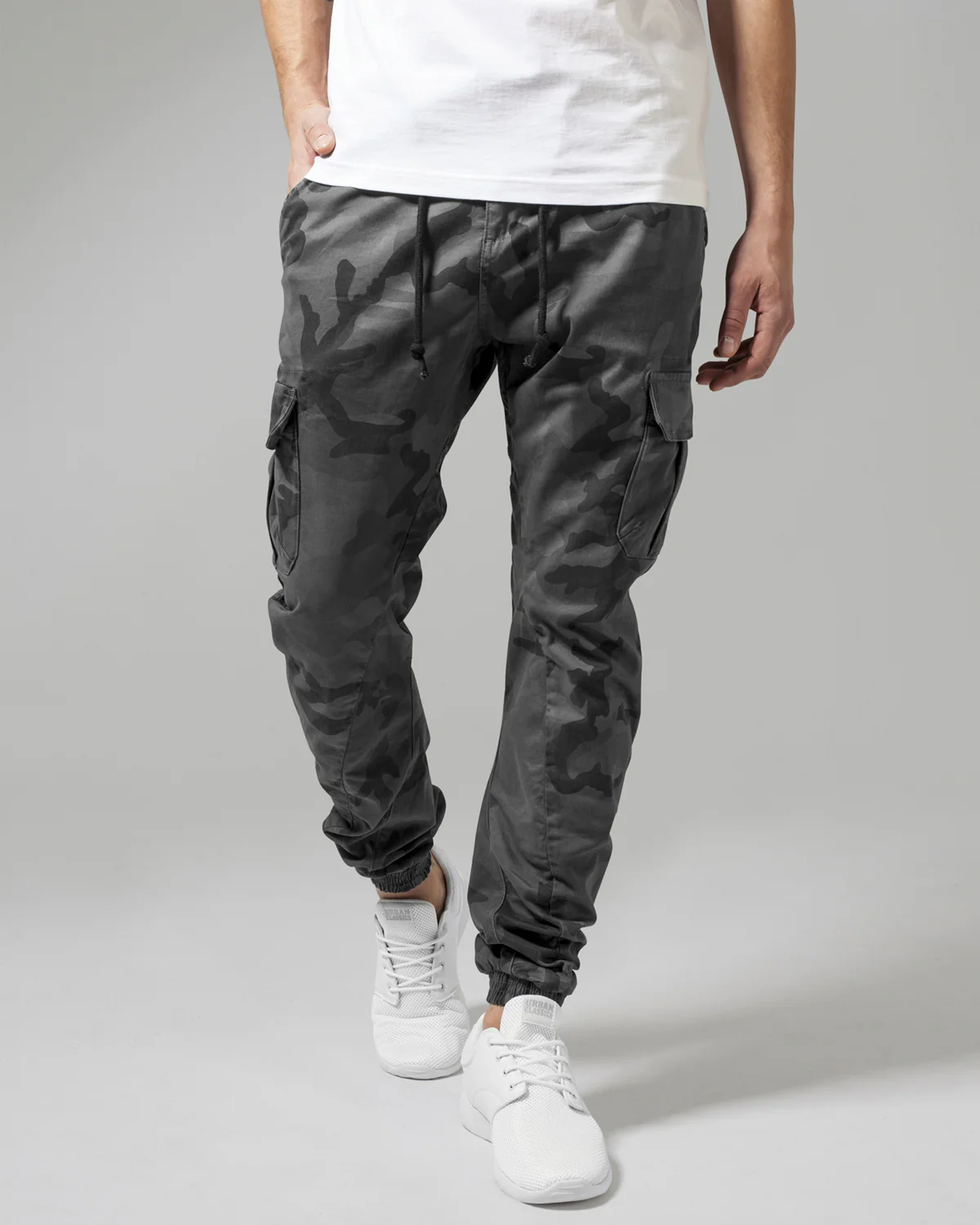 Zane reisitaskuhousut - Harmaa camo